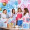 Baby Gender Reveal Games Ideas, Acrylic Gender Reveal Fingerprint Tree, Baby Shower Guest Book for Boy or Girl Gender Reveal Decorations